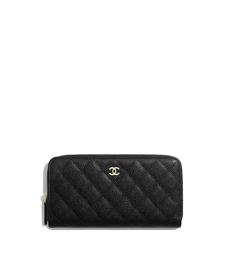 chanel paris wallet for womens|chanel long zipped wallet.